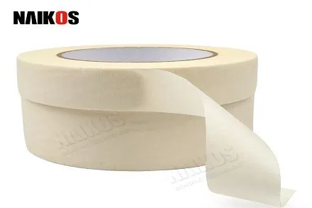 Crepe Paper Masking Tape Saiz dan Warna yang Berbeza Ada