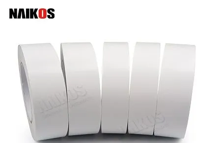 Pita tisu dua sisi juga merupakan pelbagai warna yang ada